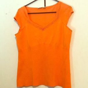 Size Large. Cato short sleeve blouse.